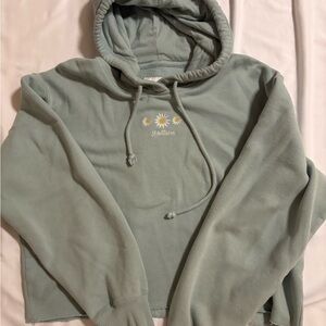 Hollister Sage Green Hoodie